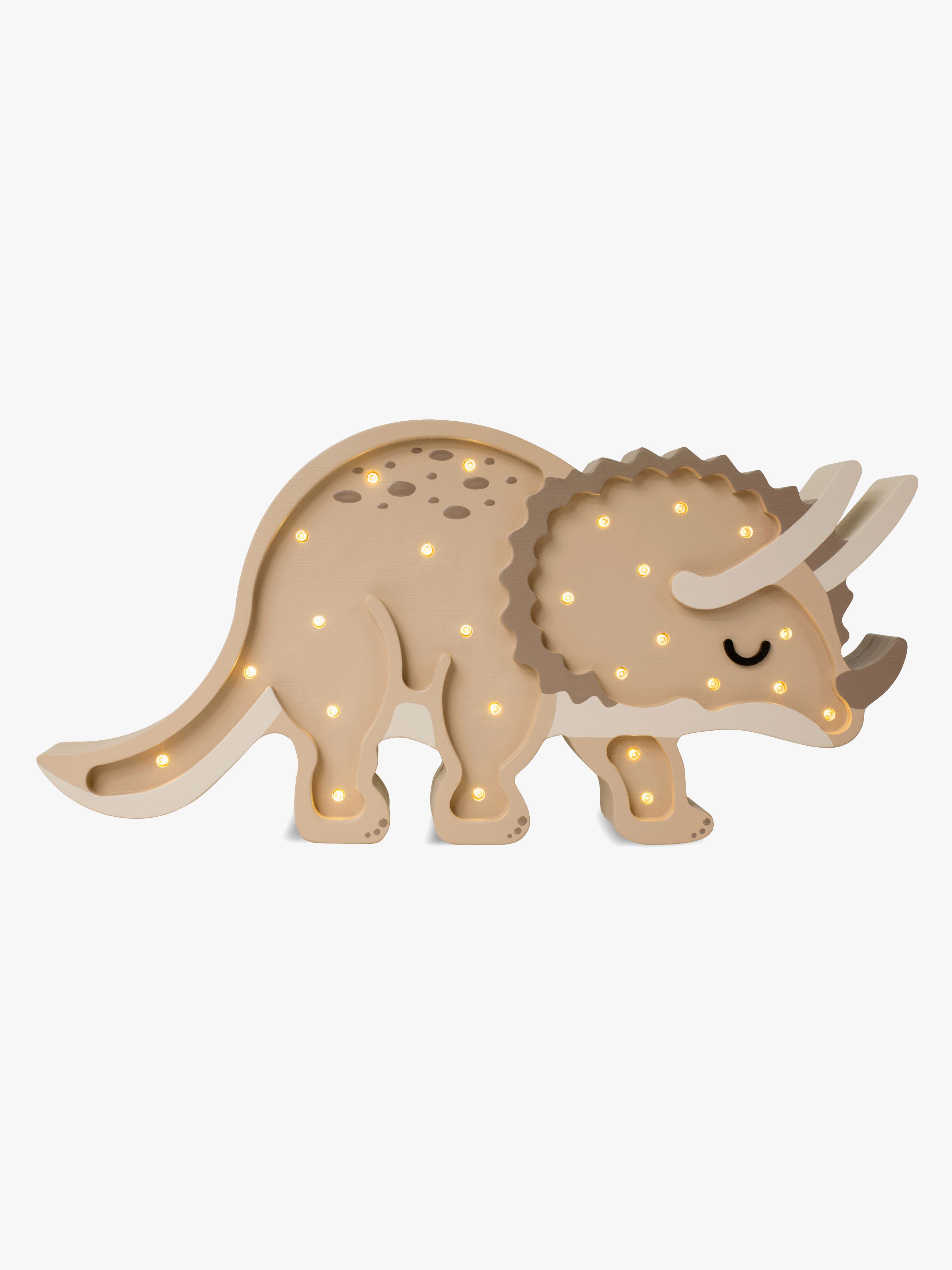 Little Lights Lampe Dino, Paleo Sand, Børnelampe