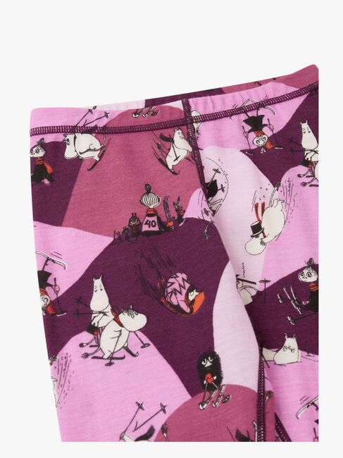 Reima Mumitroldene Trivsam Skiundertøj Uldmix, Rose Pink