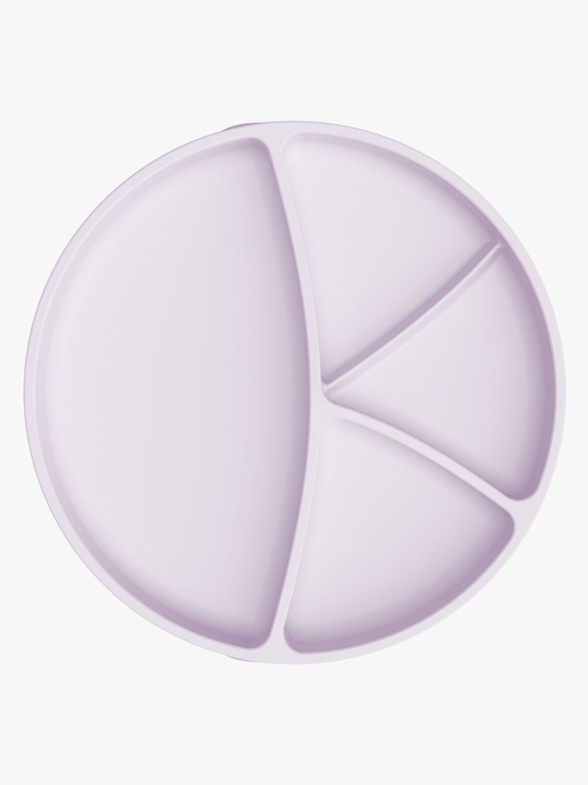 Everyday Baby Tallerken Silikone, Lavendelfarvet