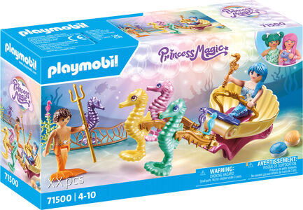 Playmobil 71500 Princess Magic Byggesæt Havfruer med Søhestevogn