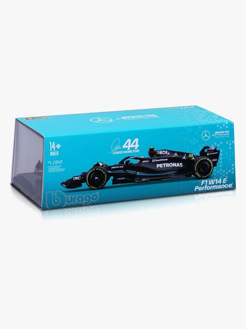 Bburago MB W14 F1 Racerbil 2023 Lewis Hamilton 1:24