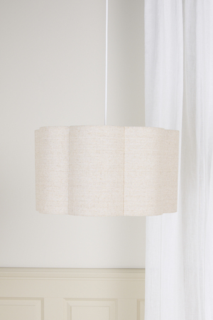 Alice & Fox Lily Lampeskærm M, Beige Linen