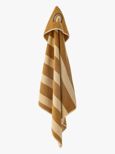 Bloomingville Agnes Håndklæde, Brown Cotton