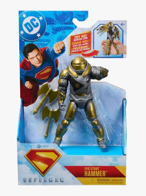 Superman Movie Feature Hammer Actionfigur - 15 cm