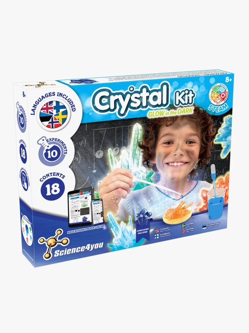 Science4you Glow in the Dark Krystallerdyrkning STEAM