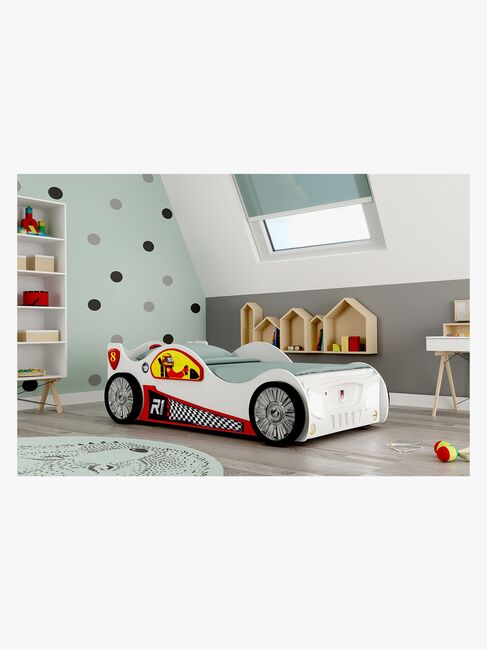 Cloudberry Castle Seng MAX 90x190, Hvid