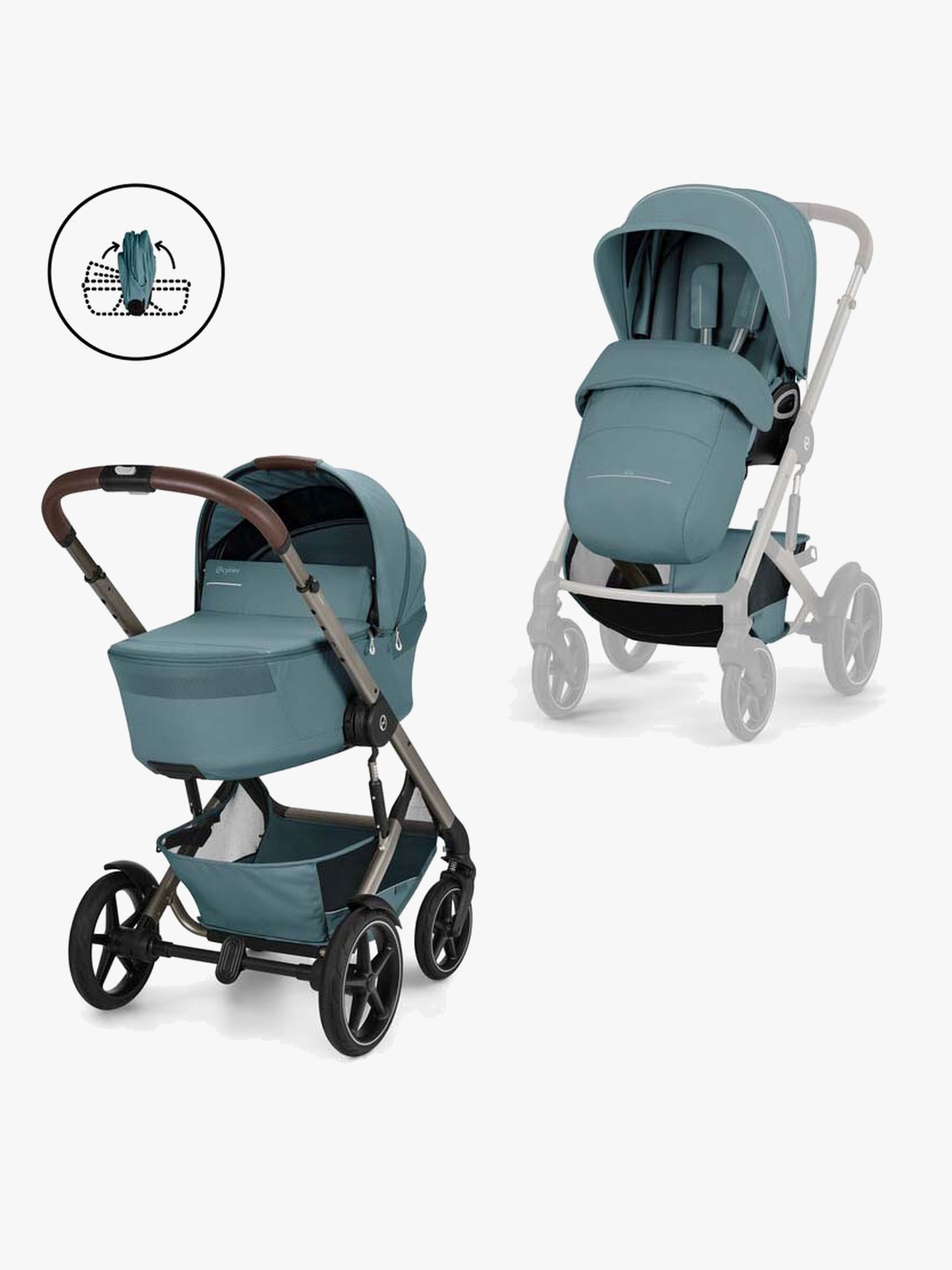 Cybex Talos S Lux Duovogn, Stormy Blue
