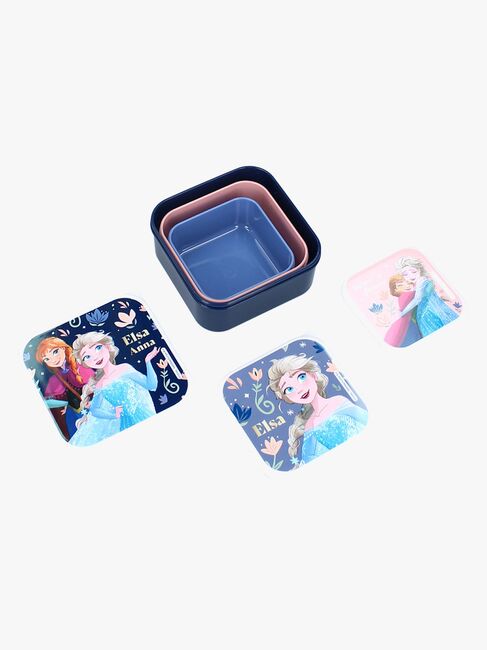 Disney Frozen 3 in 1 Madkasse Fresh Bites, Blå