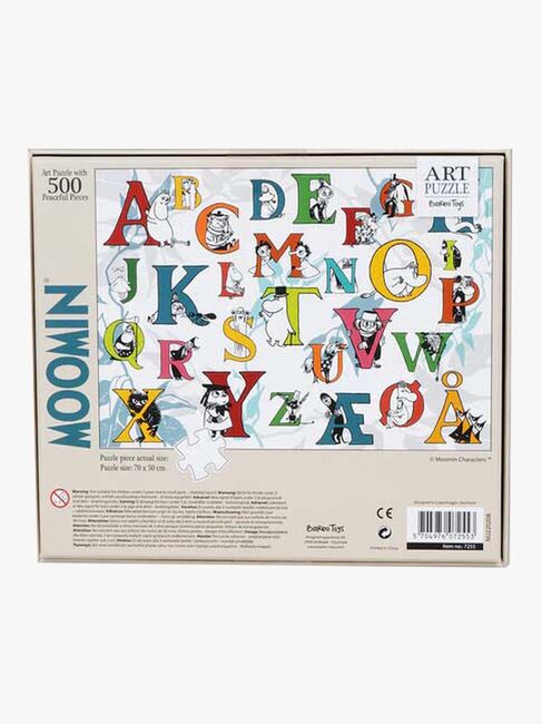 Barbo Toys Mumitroldene ABC Puslespil 500 Brikker