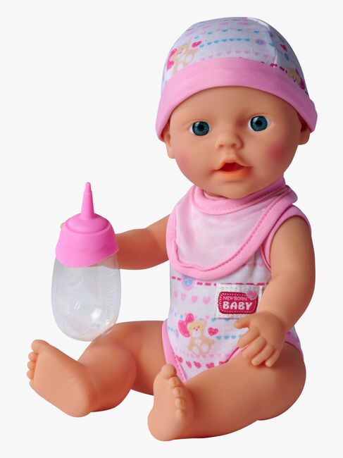 New Born Baby Dukke Spise-Tisse 30 cm Blandet Udvalg