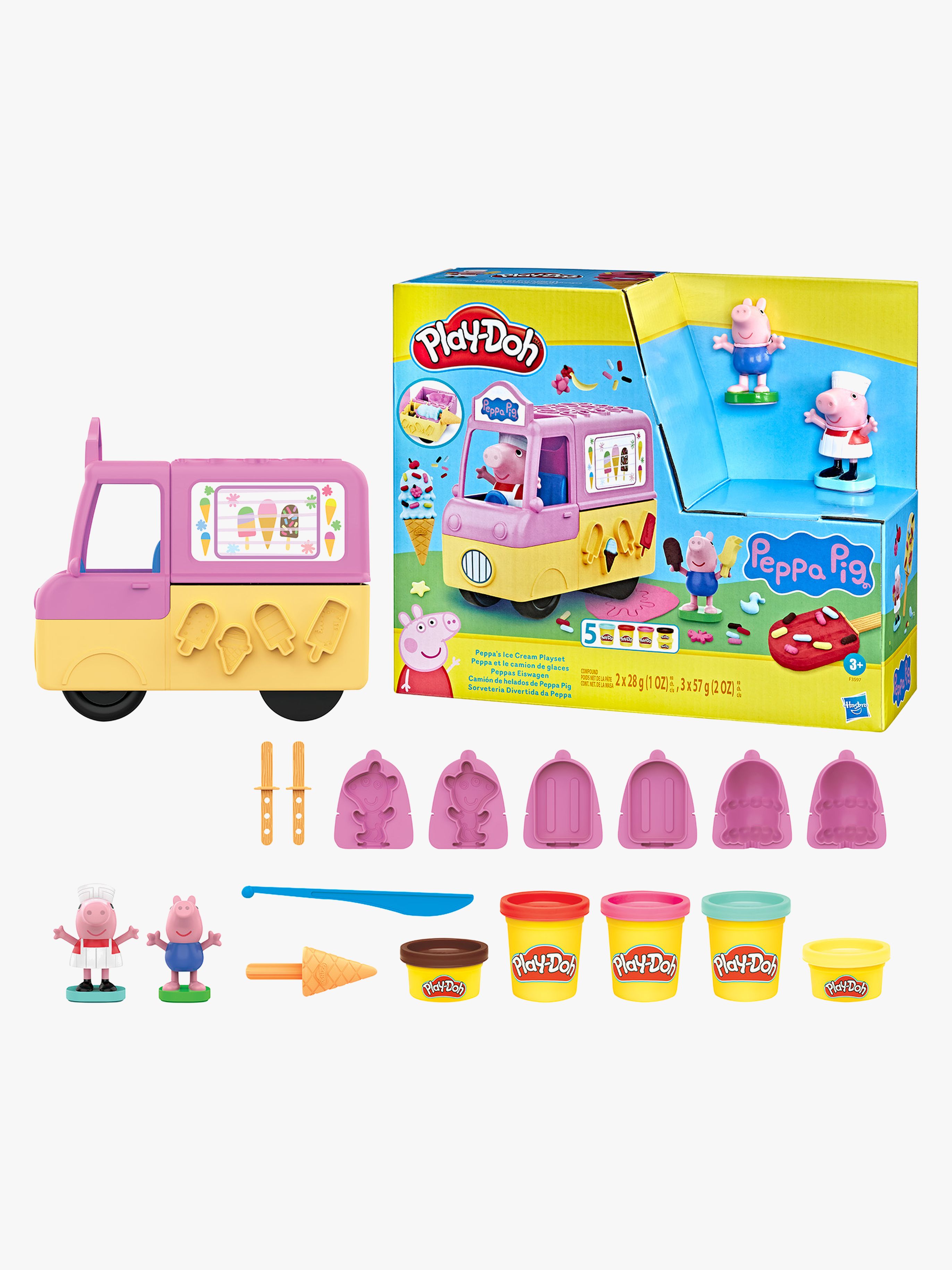 Play-Doh Modellervoks Gurli Gris Ice Cream