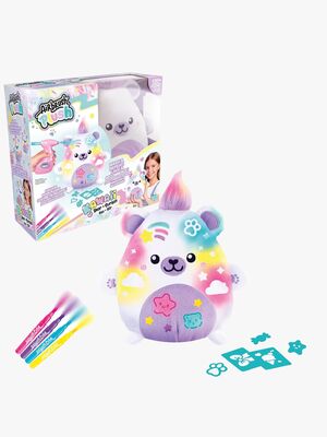 Canal Toys Airbrush Plush Bamse Kawaii Bear 17 cm