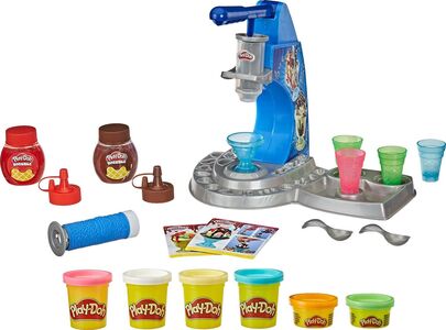 Play-Doh Drizzy Ice Cream Playset Modellervoks, Flerfarvet