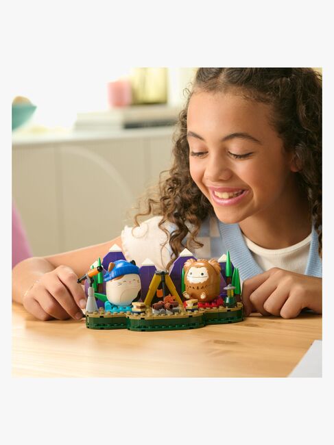 BLDR Squishmallows Byggesæt Camping med Cam & Benny