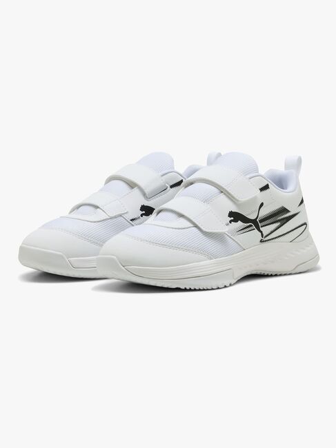 Puma Varion II V Jr Træningssko, White/Black