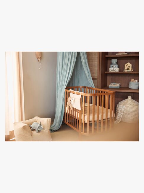 Jollein Sækkestol Fremstillet Af Kraftig Fløjl, Natural