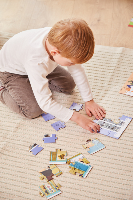 Barbo Toys Alfons Åberg Deco Puslespil 3-i-1