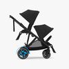 Cybex e-Gazelle S Søskendevogn, Moon Black/Black