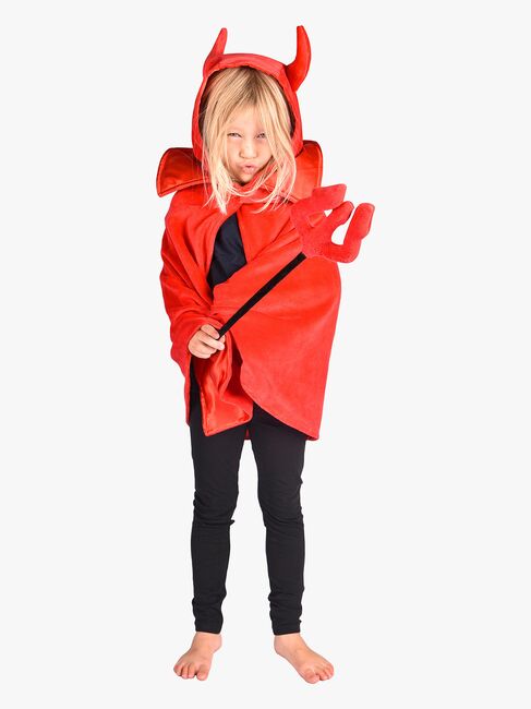 Den Goda Fen Kappe med Tryllestav Djævel 104-128 cm