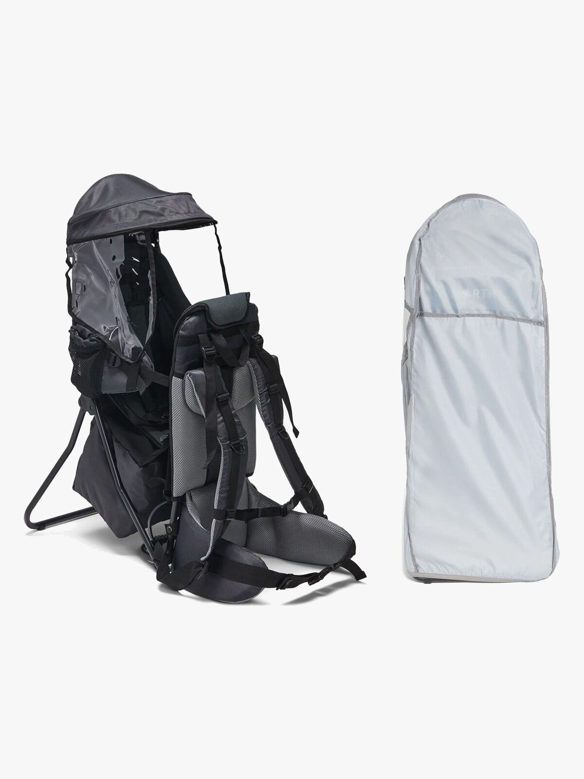 North 13.5 Adventure Bærestol inkl. Regnslag, Grey