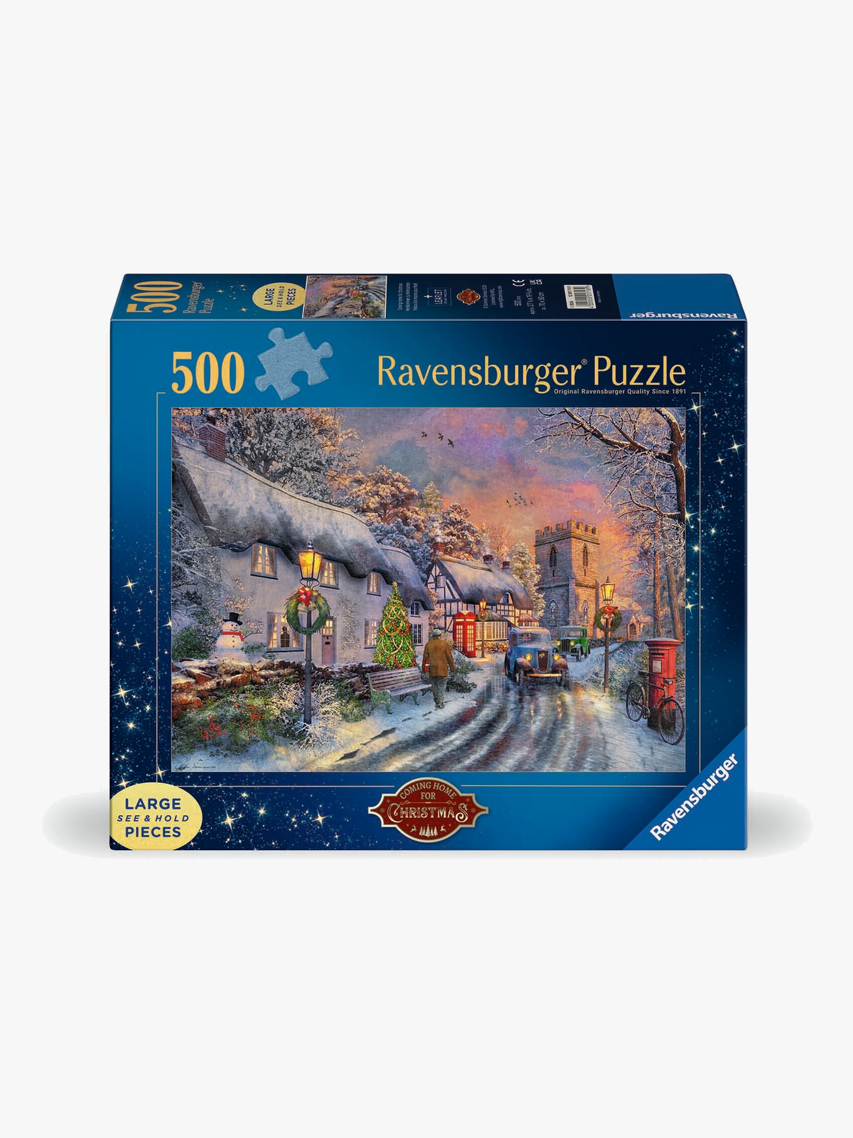 Ravensburger Puslespil Coming Home For Christmas 500 Brikker