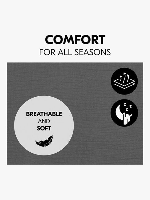 Hauck Skråstol Betræk, Dark Grey