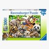 Ravensburger Puslespil Exotic Animals Selfie XXL 300 Brikker