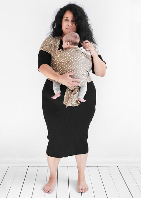 Coracor Strækvikle Big Dot, Taupe 