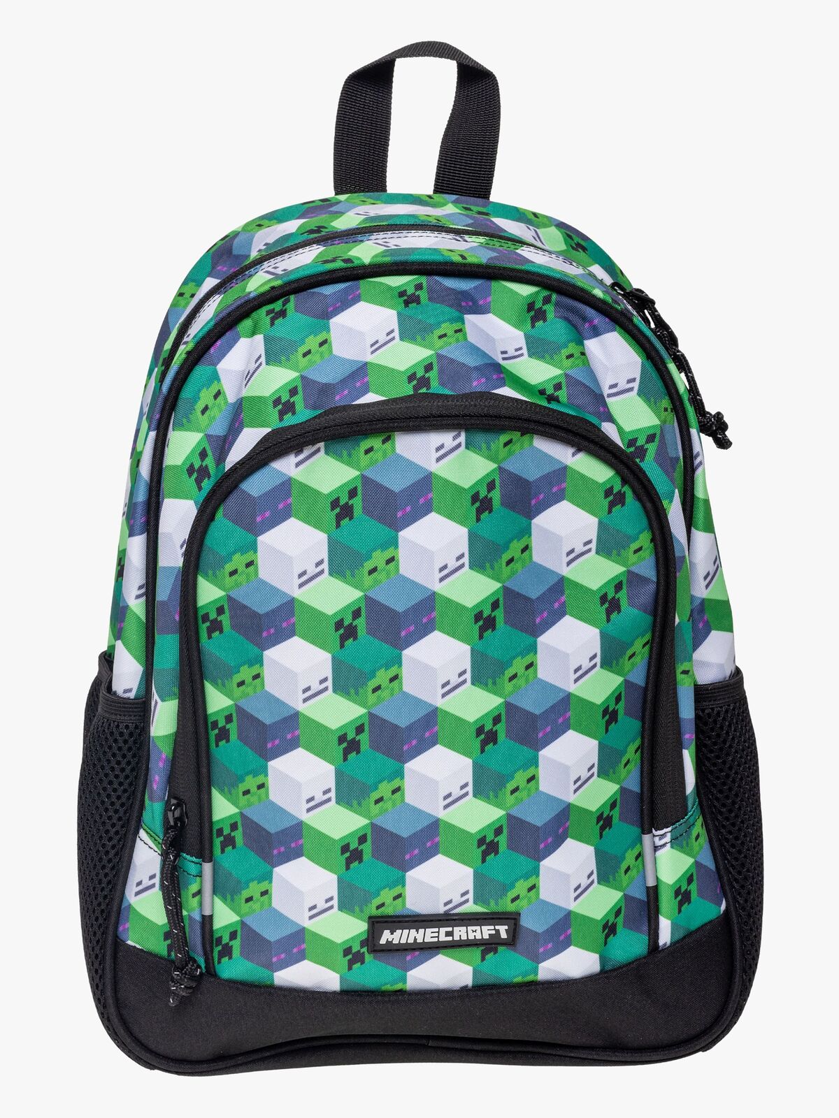 Minecraft Rygsæk 10L, Grøn/Sort