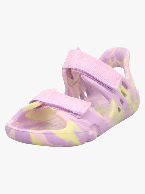 Superfit Splash S Sandaler, Purple/Yellow