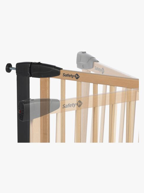 Safety1st Simply Close Sikkerhedsgitter, Wood & Metal