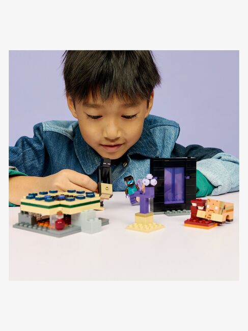 LEGO Minecraft 21584 Nether- og End-portalrejse