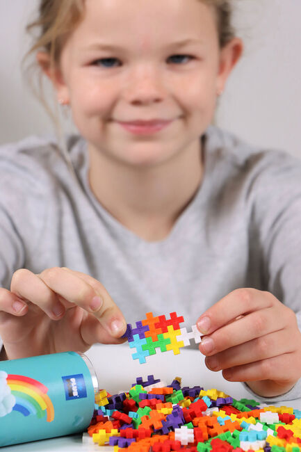 Plus-Plus Tube Rainbow Color Mix 240 Dele 