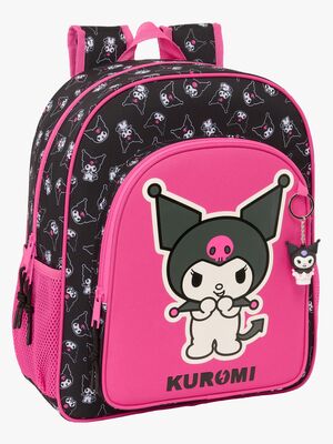 Hello Kitty Kuromi Small Rygsæk 15L, Lyserød/sort