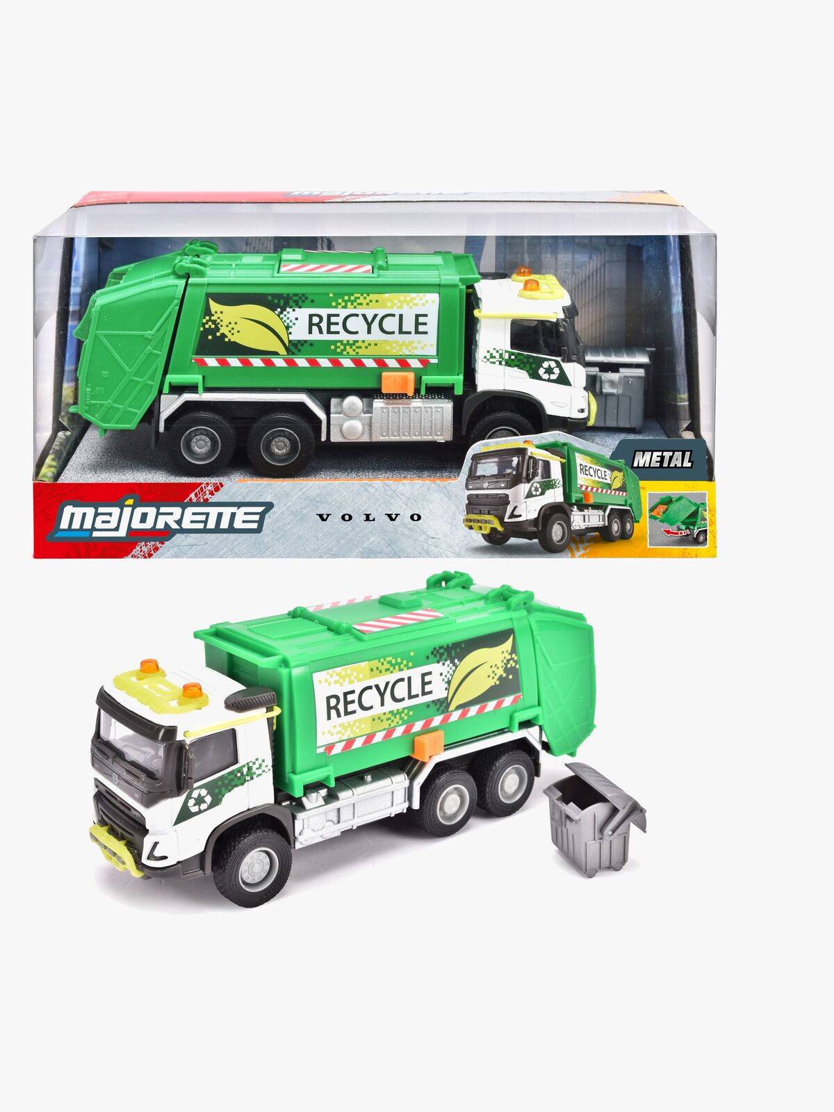 Majorette Volvo FMX Skraldevogn