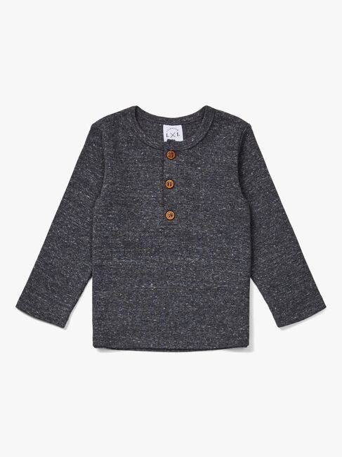 Luca & Lola Rocco Bedstefartrøje 2-pak, Grey 