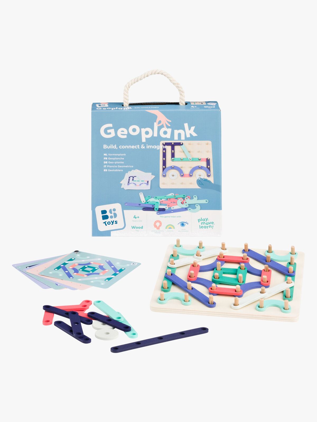 BS Toys Geoplank Børnespil