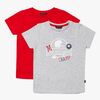 Luca & Lola San Marino T-Shirt 2-pak, Grey/Red