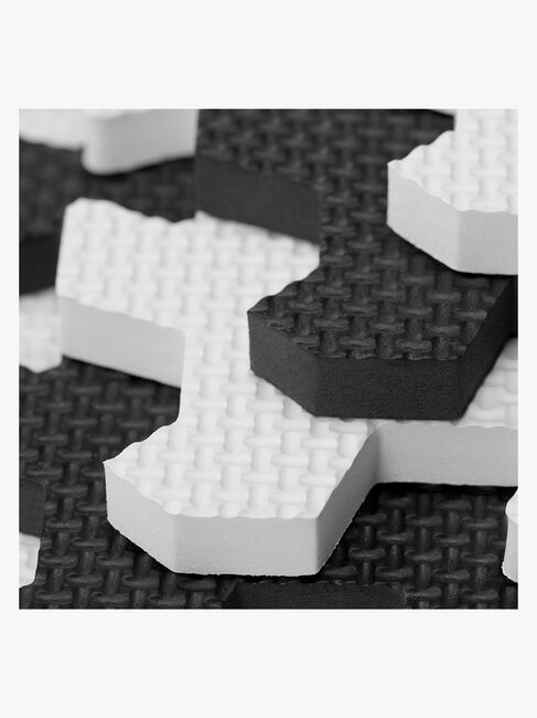 Kinderkraft Puslespilstæppe 150x180 Foam, Sort