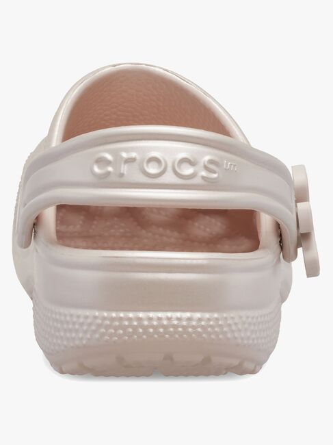 Crocs Classic Pearl Shine Crocs, Quartz