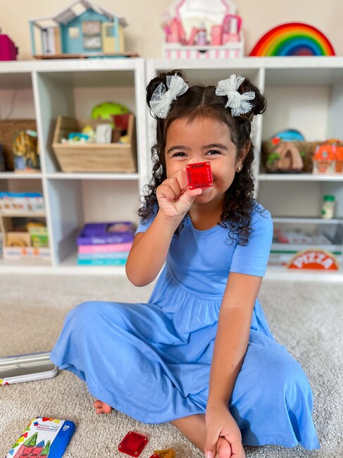 MAGNA-TILES MicroMAGS Byggesæt 70 Dele