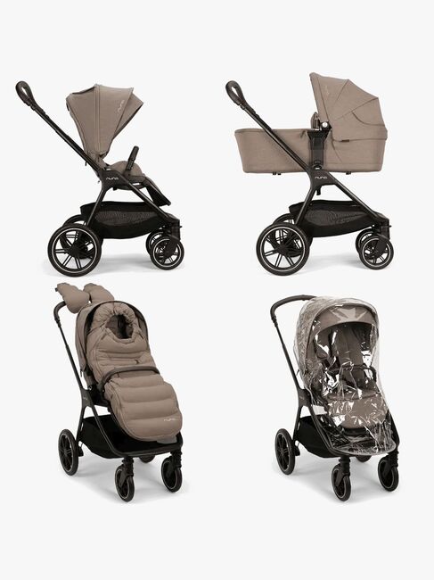 Nuna TRIV LX Duovogn med All-Season Set, Cedar