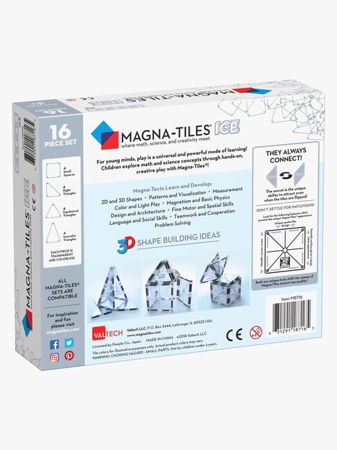 MAGNA-TILES Is Byggesæt 16 Dele