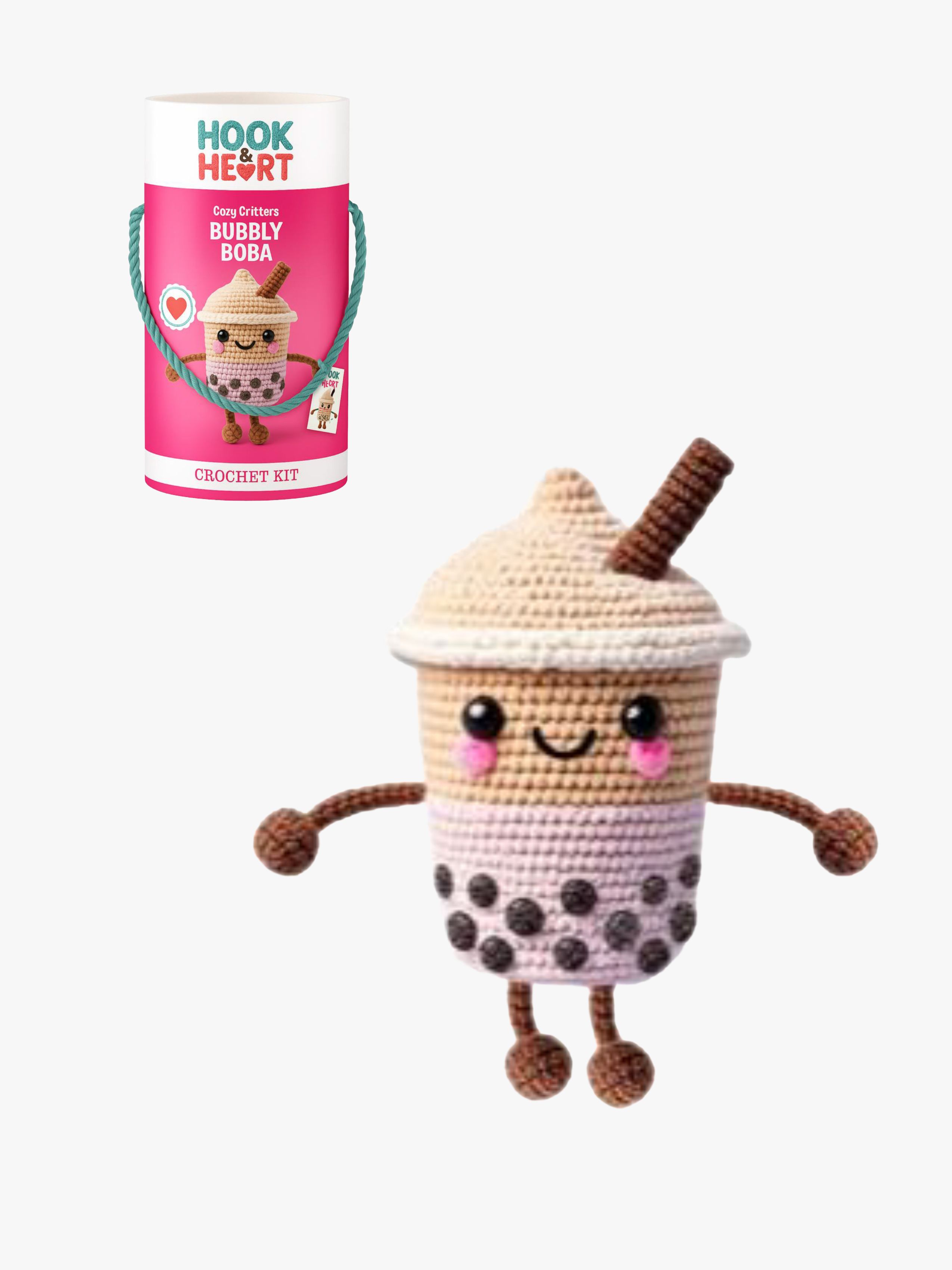 Hook Og Heart Hæklesæt Boba