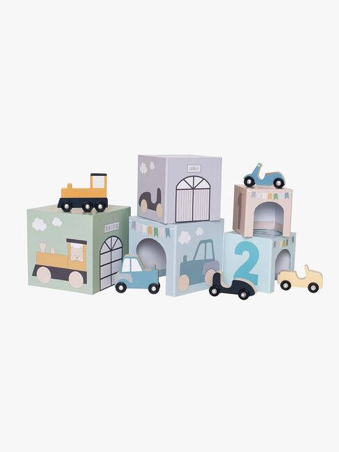 Jabadabado Stabelbare Klodser Køretøjer 1-5