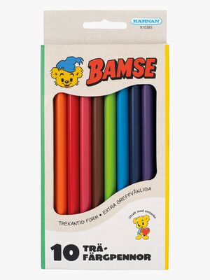 Kärnan Bamse Farveblyanter 10-pack
