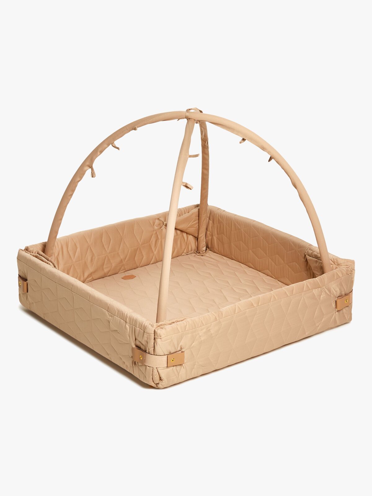 FILIBABBA Soft Quilt Aktivitetstæppe, Doeskin