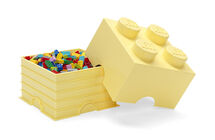 LEGO Opbevaringskasse 4, Design Collection, Cool Yellow