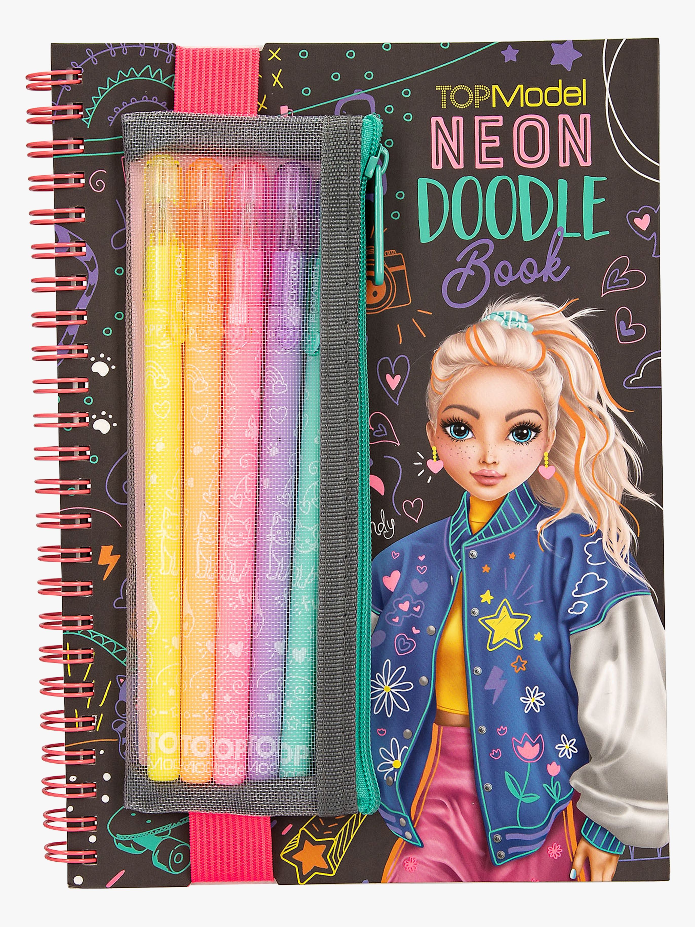 TOPModel Doodle Kreabog med Neontusser
