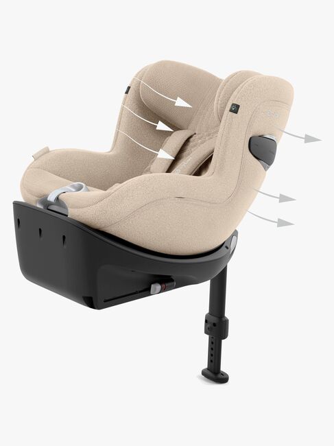 Cybex Sirona Ti i-Size Plus Autostol, Cozy Beige